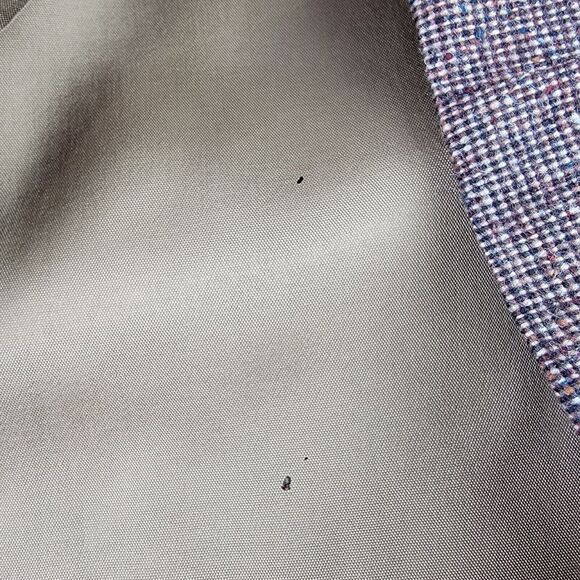 Pendleton Vintage‎ Pure Virgin Wool Size 6? Pencil Skirt Brown Pockets Zip Back - Picture 6 of 10